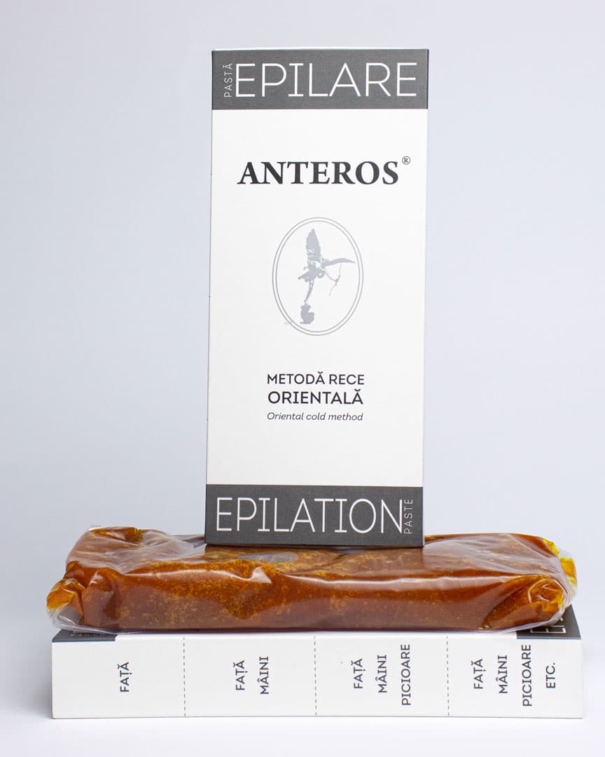 Cutia și pasta pentru epilare Anteros — metodă rece orientală